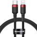 Дата кабель Baseus Cafule Type-C to Lightning PD 20W (1m) (CATLKLF) 63767 фото 1