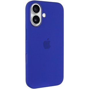 Чохол Silicone case (AAA) with Magsafe and Animation (button) для Apple iPhone 16 (6.1") 76345 фото