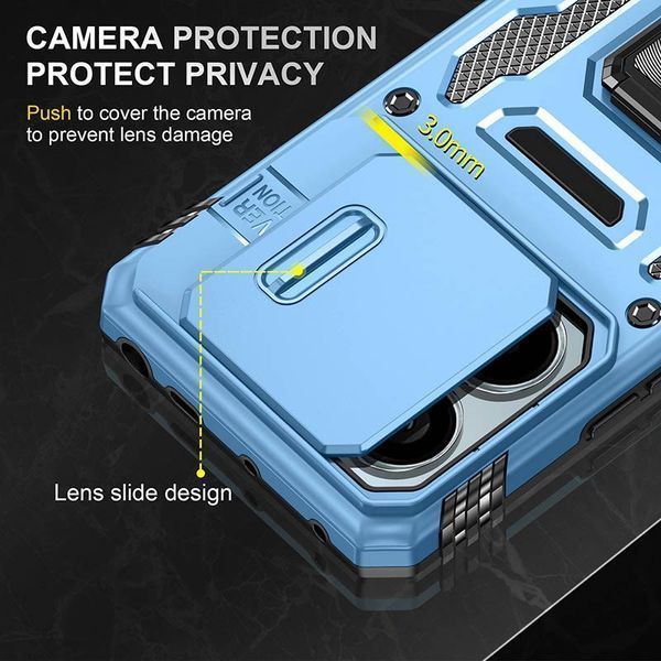 Ударостійкий чохол Camshield Army Ring для Xiaomi Poco X6 / Note 13 Pro 5G 72805 фото