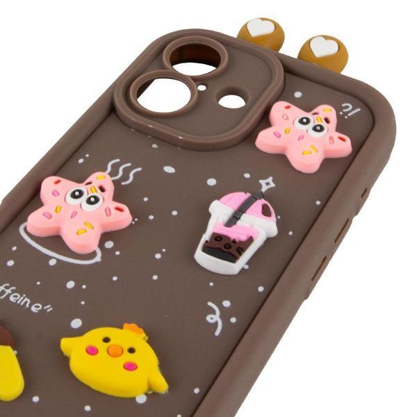 Чохол TPU Toys Case with Ears для Apple iPhone 16 (6.1") 78444 фото