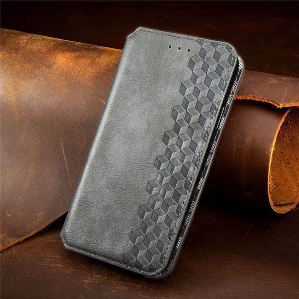 Шкіряний чохол-книжка GETMAN Cubic (PU) для Xiaomi 13 Pro 63401 фото