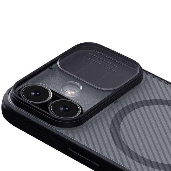 Карбонова накладка Nillkin CamShield Pro Magnetic для Apple iPhone 17 (6.3") 81035 фото