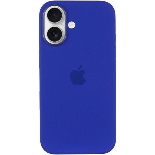 Чохол Silicone case (AAA) with Magsafe and Animation (button) для Apple iPhone 16 (6.1") 76345 фото