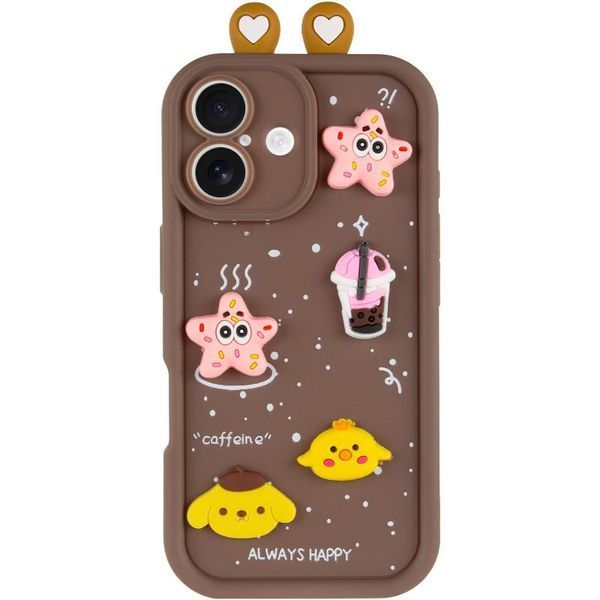 Чохол TPU Toys Case with Ears для Apple iPhone 16 (6.1") 78444 фото