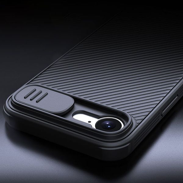 Карбонова накладка Nillkin CamShield Pro для Apple iPhone 16e (6.1") 78425 фото