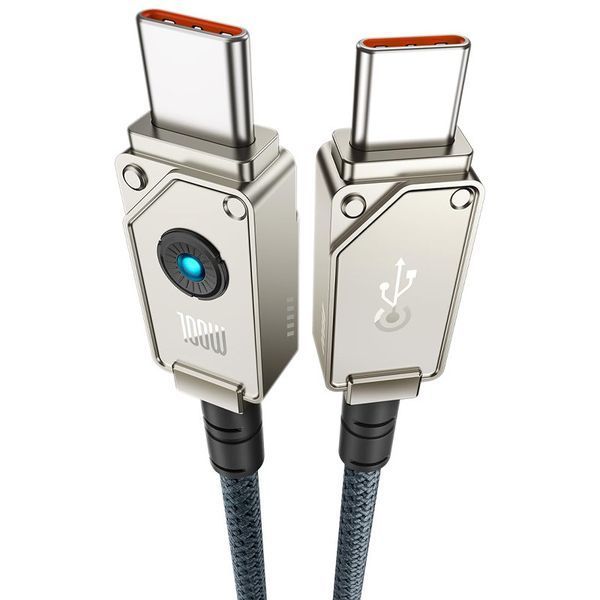 Дата кабель Baseus Unbreakable Series Fast Charging Type-C to Type-C 100W 1m (P10355800111-0) 66023 фото