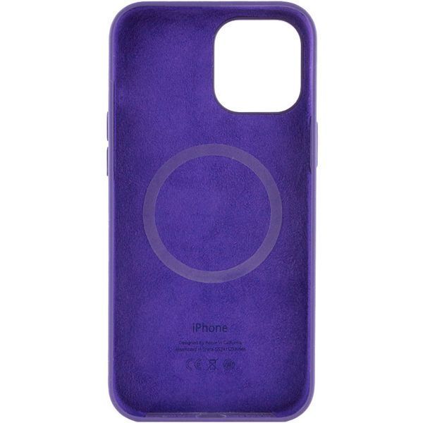 Чохол Silicone case (AAA) with Magsafe and Animation для Apple iPhone 12 Pro Max (6.7") 42952 фото