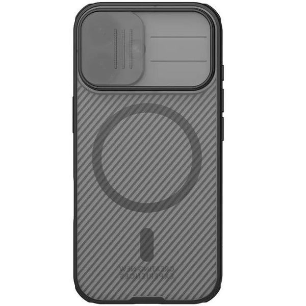 Карбонова накладка Nillkin CamShield Pro Magnetic для Apple iPhone 17 (6.3") 81035 фото