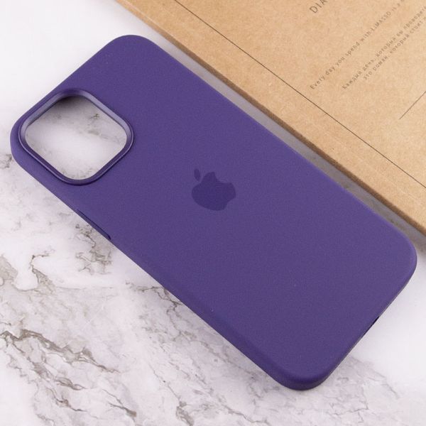 Чохол Silicone case (AAA) with Magsafe and Animation для Apple iPhone 12 Pro Max (6.7") 42952 фото