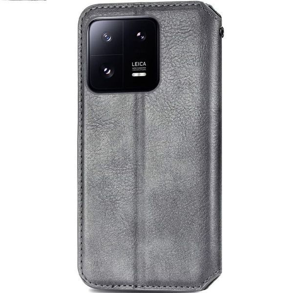 Шкіряний чохол-книжка GETMAN Cubic (PU) для Xiaomi 13 Pro 63401 фото