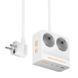 Подовжувач Hoco AC27 Descanso (PD30W/2C/1A/2xSocket) (2m) 79068 фото 1