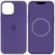 Чохол Silicone case (AAA) with Magsafe and Animation для Apple iPhone 12 Pro Max (6.7") 42952 фото 1