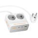 Подовжувач Hoco AC27 Descanso (PD30W/2C/1A/2xSocket) (2m) 79068 фото 2