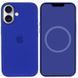 Чохол Silicone case (AAA) with Magsafe and Animation (button) для Apple iPhone 16 (6.1") 76345 фото 3