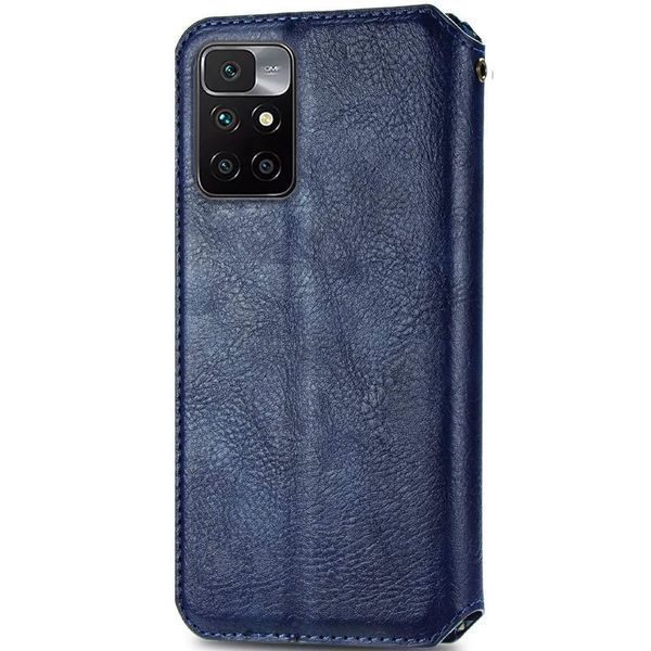 Шкіряний чохол-книжка GETMAN Cubic (PU) для Xiaomi Redmi 10 50447 фото