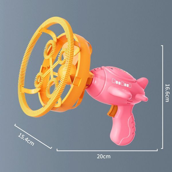 Пістолет для мильних бульбашок H035 Bubble Gun з пропелером 2in1 + bottle 250ml 78650 фото