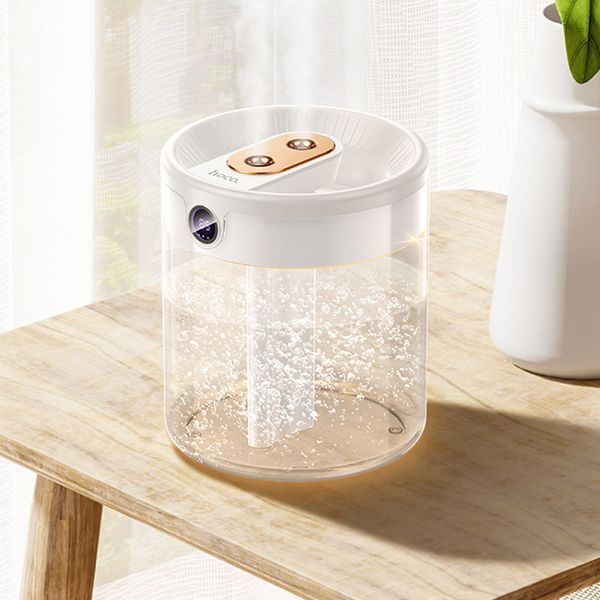 Зволожувач повітря Hoco HX31 Dual spray humidifier with digital display 78751 фото