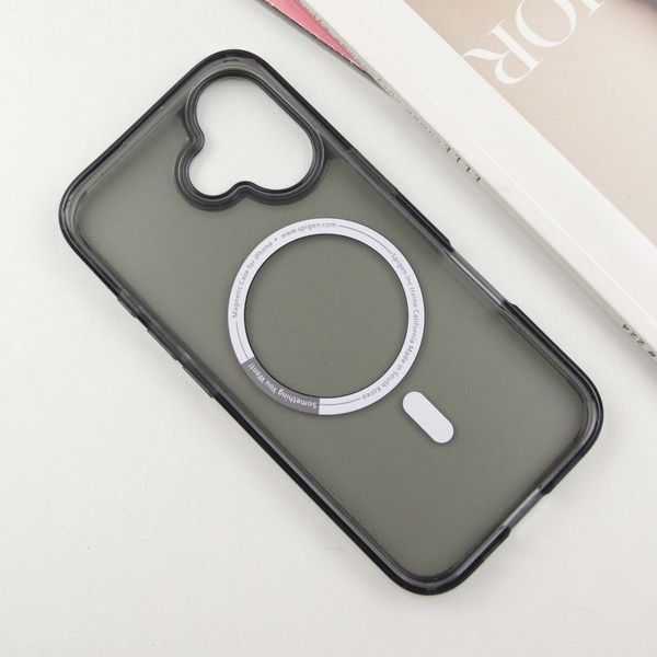 Чохол SGP Black Matte (MagFit) для Apple iPhone 16 (6.1") 73525 фото