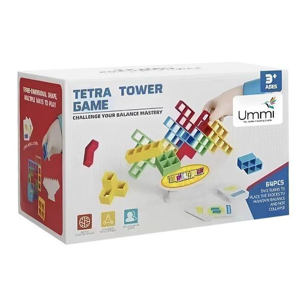 Настільна інтерактивна гра Ummi ME-008 Tetris tower game 79353 фото