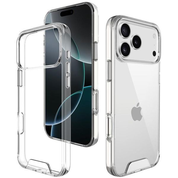 Чохол TPU Space Case transparent для Apple iPhone 17 Pro Max (6.9") 80982 фото