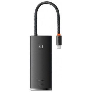 Перехідник HUB Baseus Lite Series 6in1 (Type-C to HDMI + 2xUSB 3.0 + PD+SD/TF) (WKQX05) 63730 фото