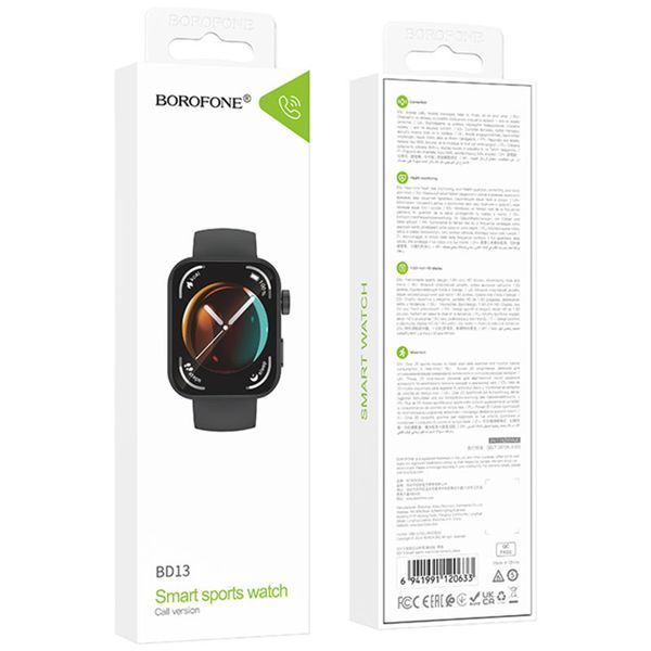 Смарт-годинник Borofone BD13 Smart sports watch (call version) 76789 фото