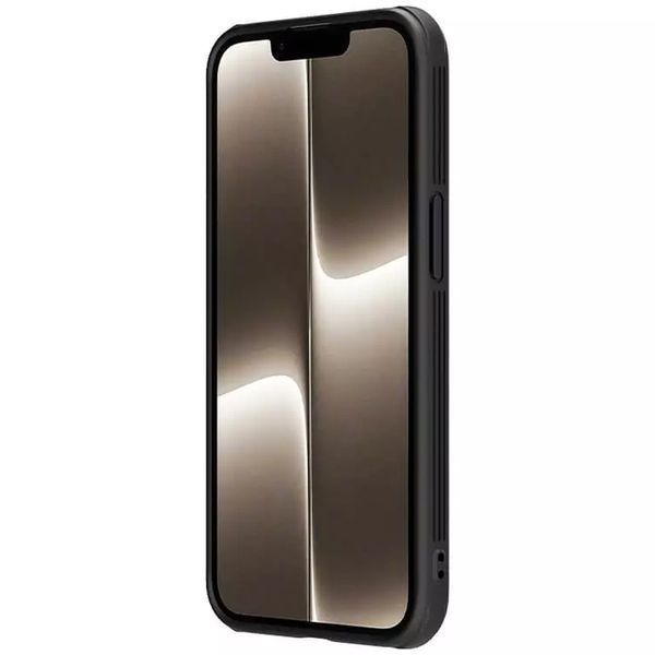 Карбонова накладка Nillkin CamShield Pro Magnetic для Apple iPhone 16e (6.1") 78730 фото