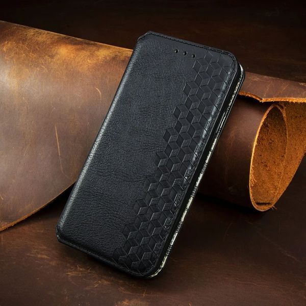 Шкіряний чохол-книжка GETMAN Cubic (PU) для Xiaomi Redmi 9A 38005 фото