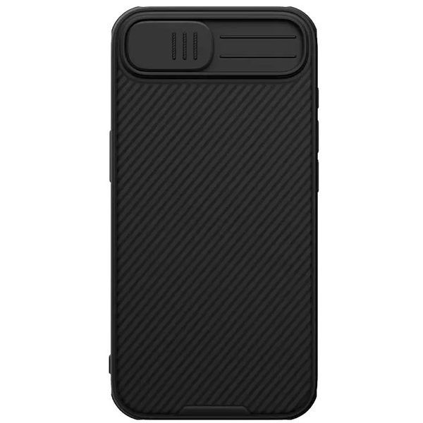 Карбонова накладка Nillkin CamShield Pro Magnetic для Apple iPhone 16e (6.1") 78730 фото