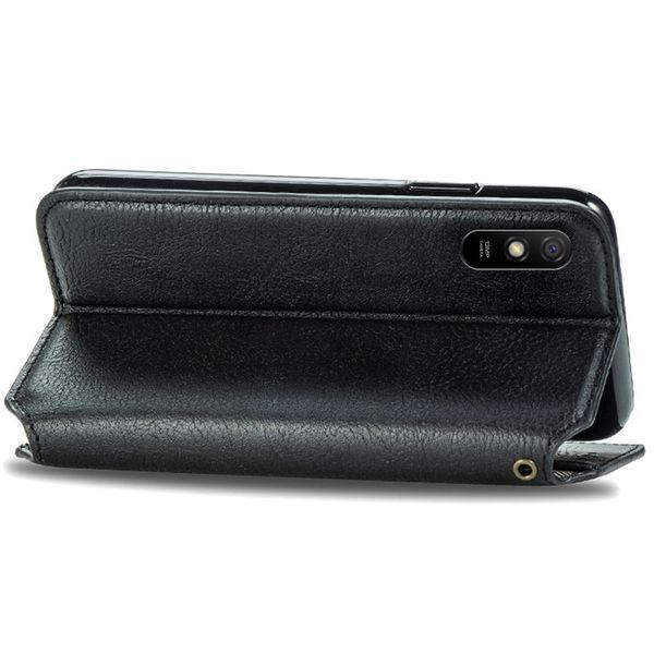 Шкіряний чохол-книжка GETMAN Cubic (PU) для Xiaomi Redmi 9A 38005 фото