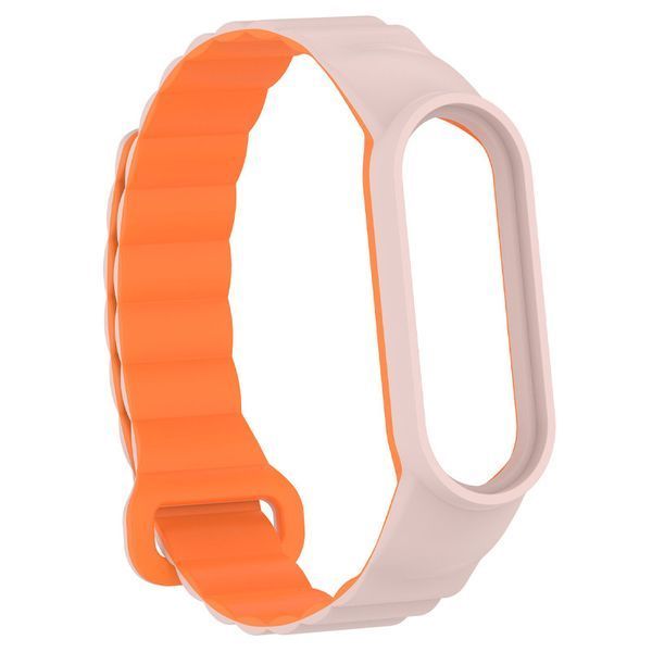 Ремінець Dual-color Magnetic для Xiaomi Mi Band 7/6/5/4/3 77058 фото