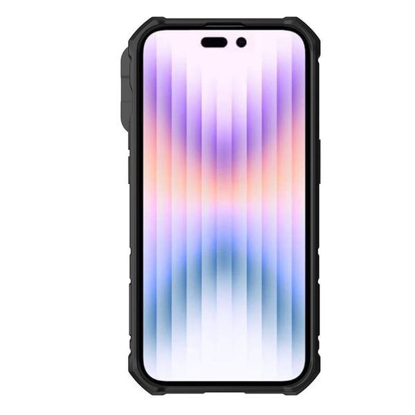 Уцінка TPU+PC чохол Nillkin CamShield Armor Pro no logo шторка на камеру для Apple iPhone 14 Pro Max 75423 фото