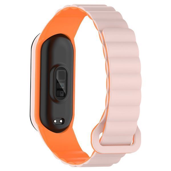 Ремінець Dual-color Magnetic для Xiaomi Mi Band 7/6/5/4/3 77058 фото