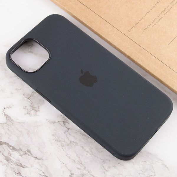 Чохол Silicone case (AAA) with Magsafe and Animation для Apple iPhone 13 (6.1") 51653 фото