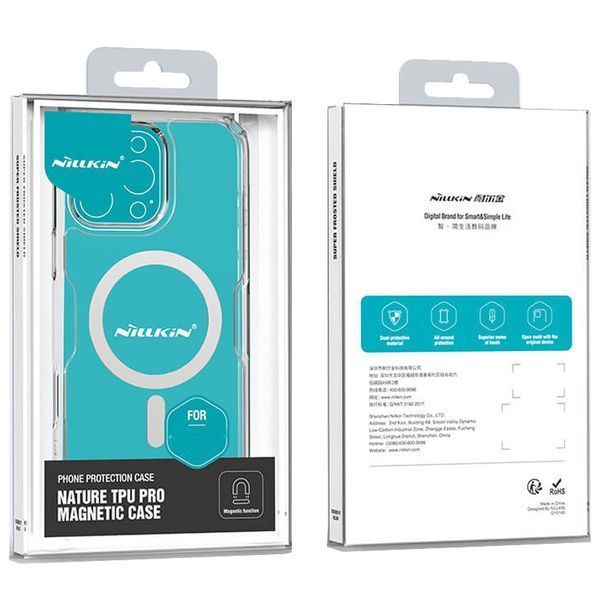 TPU чохол Nillkin Nature Pro Magnetic для Apple iPhone 16 Pro Max (6.9") 74523 фото