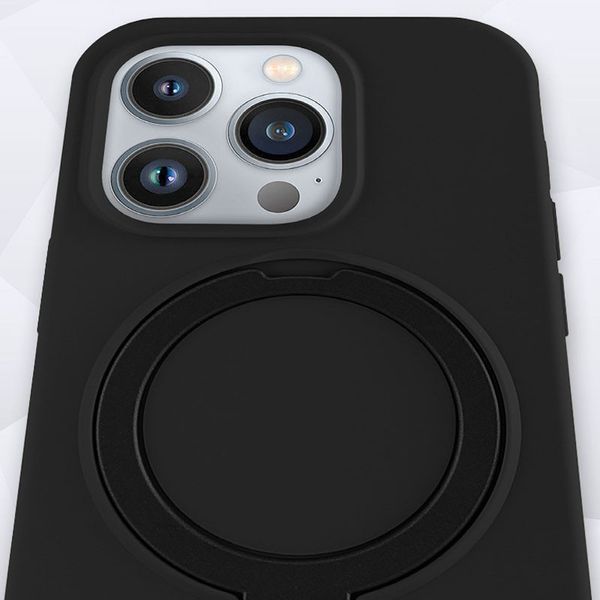 Чохол Silicone Case Full Protective NO LOGO with Ring для Apple iPhone 12 Pro Max (6.7") 78480 фото