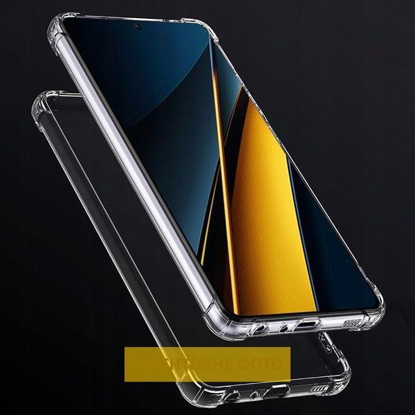 TPU чохол GETMAN Ease logo посилені кути Full Camera для Xiaomi Poco X6 / Note 13 Pro 5G 71718 фото