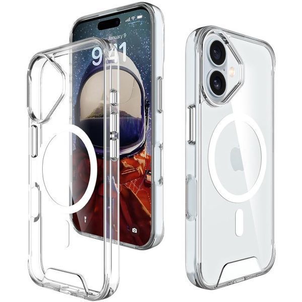 Чохол TPU Space Case with MagSafe для Apple iPhone 17 (6.3") 80983 фото