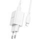 МЗП Borofone BN14 Royal PD30W+QC3.0 (1USB-A/1C) + кабель Type-C to Lightning 79276 фото 3
