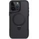 TPU+PC чохол Metal Buttons with MagSafe Carbon Ring для Apple iPhone 14 Pro Max (6.7") 73483 фото 2