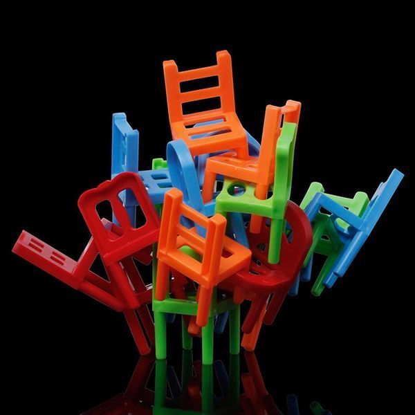 Настільна інтерактивна гра Ummi 301 Balance Chairs (18pcs) 79518 фото
