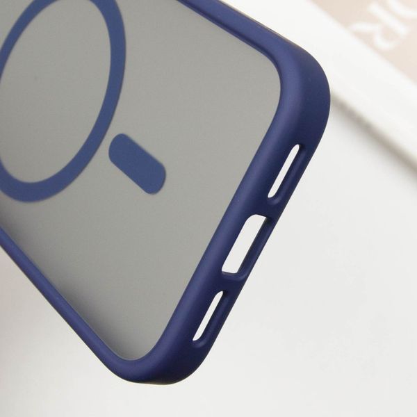 TPU+PC чохол Metal Buttons with MagSafe для Apple iPhone 16 (6.1") 73091 фото