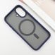 TPU+PC чохол Metal Buttons with MagSafe для Apple iPhone 16 (6.1") 73091 фото 3
