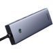 Перехідник HUB Baseus UltraJoy 10-Port (Type-C to HDMI+VGA+USB3.0*3+PD+RJ45+SD/TF3+3.5mm) (80C8) 82382 фото 4