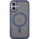 TPU+PC чохол Metal Buttons with MagSafe для Apple iPhone 16 (6.1") 73091 фото 1