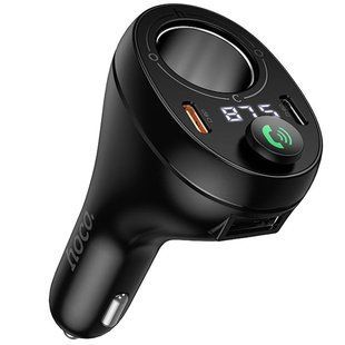 АЗП FM модулятор Hoco E88 Star cigarette lighter 35W (2USB-C) 79071 фото