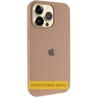 Чохол Silicone Case (AA) Logo with MagSafe для Apple iPhone 16e (6.1") 80647 фото