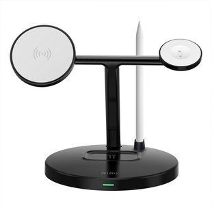 БЗП WIWU Wi-W032 Magnetic 4 in 1 Cableless Charger 78002 фото