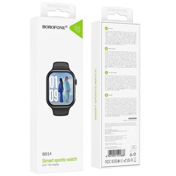 Смарт-годинник Borofone BD14 Smart sports watch (call version) 79138 фото