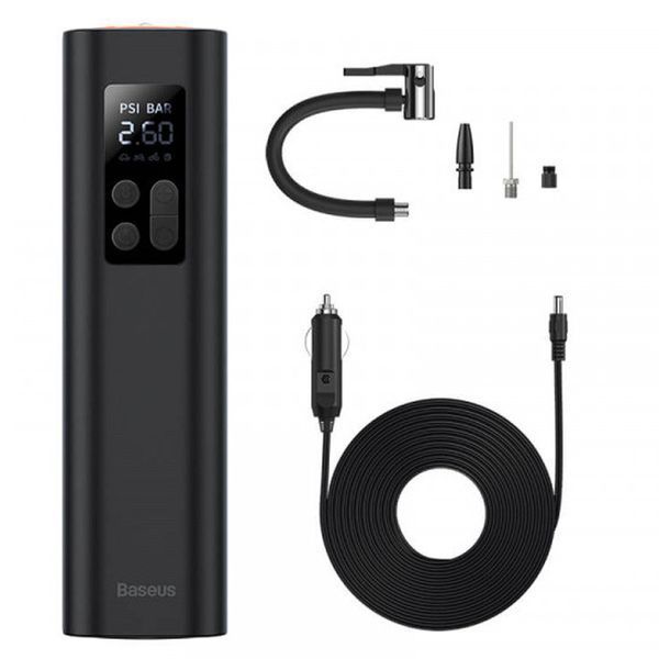 Уцінка Автомобільний насос Baseus Super Mini Inflator Pump (CRCQ000001) 77874 фото